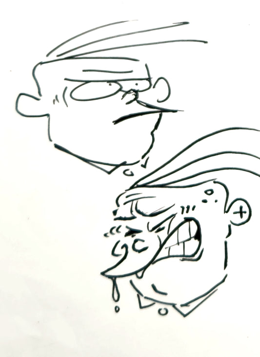 EEnE "Sad Eddys" Pen Sketches