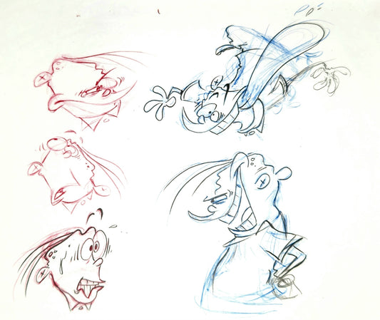 EEnE "Wild Eddys" Eddy sketch page by Raven Molisee