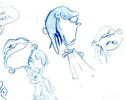 EEnE "Careless" Double Dee sketch page by Raven Molisee
