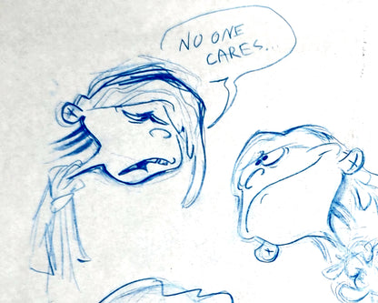 EEnE "Careless" Double Dee sketch page by Raven Molisee