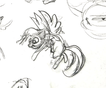 MLP FIM "My Very First Ponies" sketches