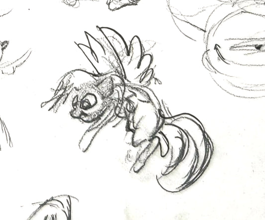 MLP FIM "My Very First Ponies" sketches