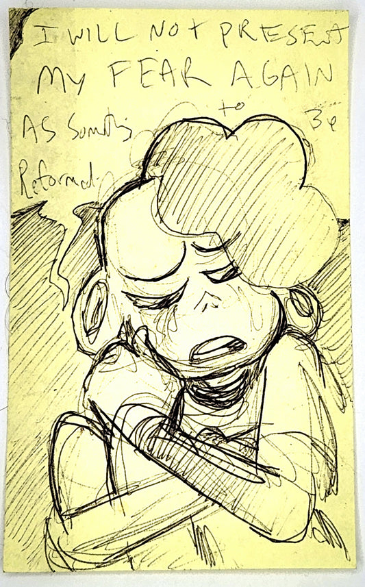 SU "Lars Regrets" Pen Sketch by Raven Molisee