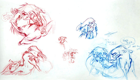 *MATURE* E&D "Tender" Sketch Page