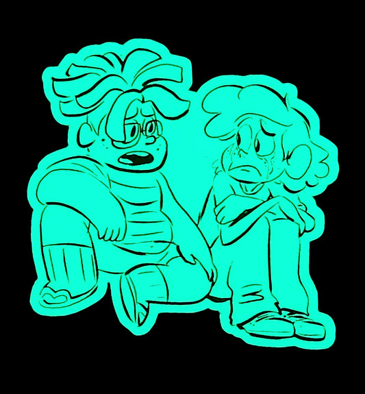 SU "Ghost Boys" Glow-In-The-Dark Sticker