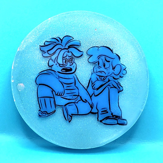 SU "Ghost Boys" Pin - Dark Blue