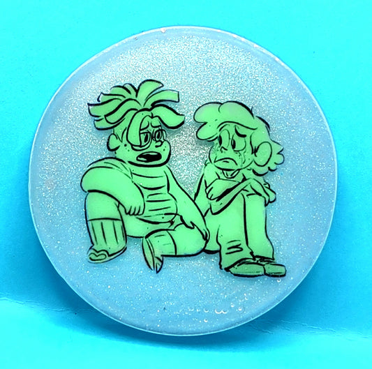 SU "Ghost Boys" Pin - Green