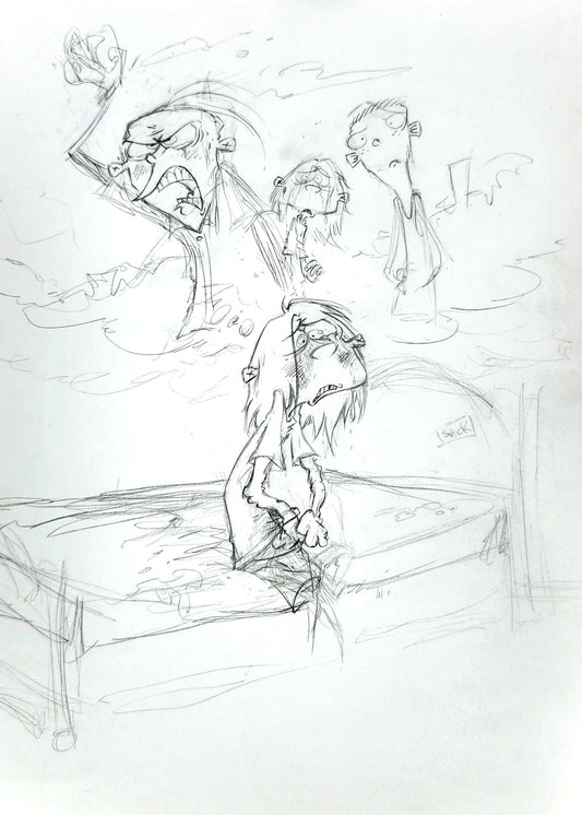 EEnE "My Beloved Peer Group" Old Eds Drawings