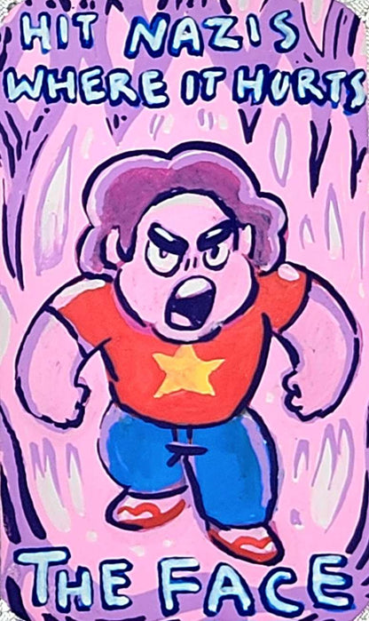 SU "Punchy Time Steven No. 2" Mini Painting