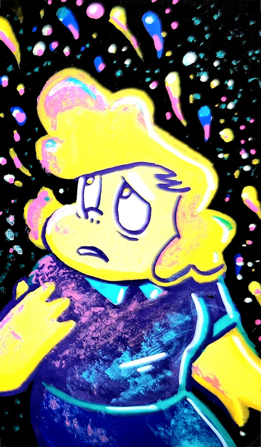SU on Black: "Sad Sadie" Card