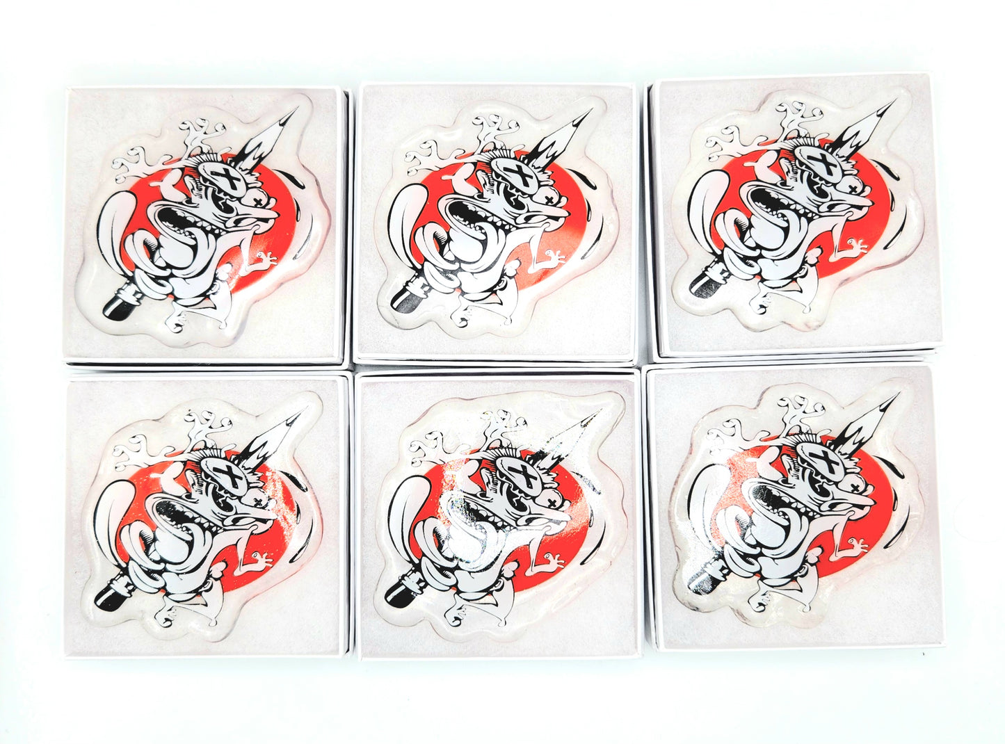 🌟 AKA Cartoon Pin 🌟 1st Edition - SIGNED & NUMBERED - Made from Vintage Studio Sticker