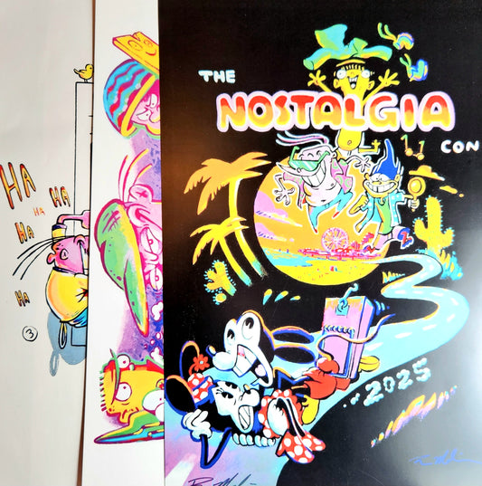PRINTS: EEnE 🌟 ALL THREE 🌟 *Signed* Nostalgia Con Posters