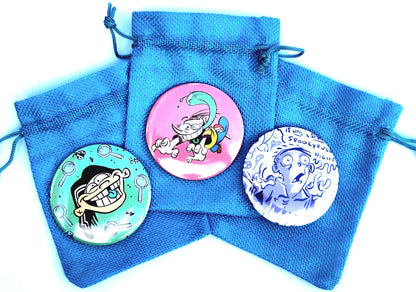 ACCESSORIES: Ed Edd n Eddy Pocket Mirrors