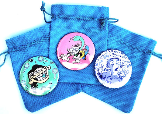 ACCESSORIES: Ed Edd n Eddy Pocket Mirrors