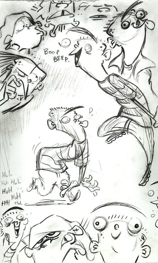 EEnE "Boop-Ed" Ed Sketches