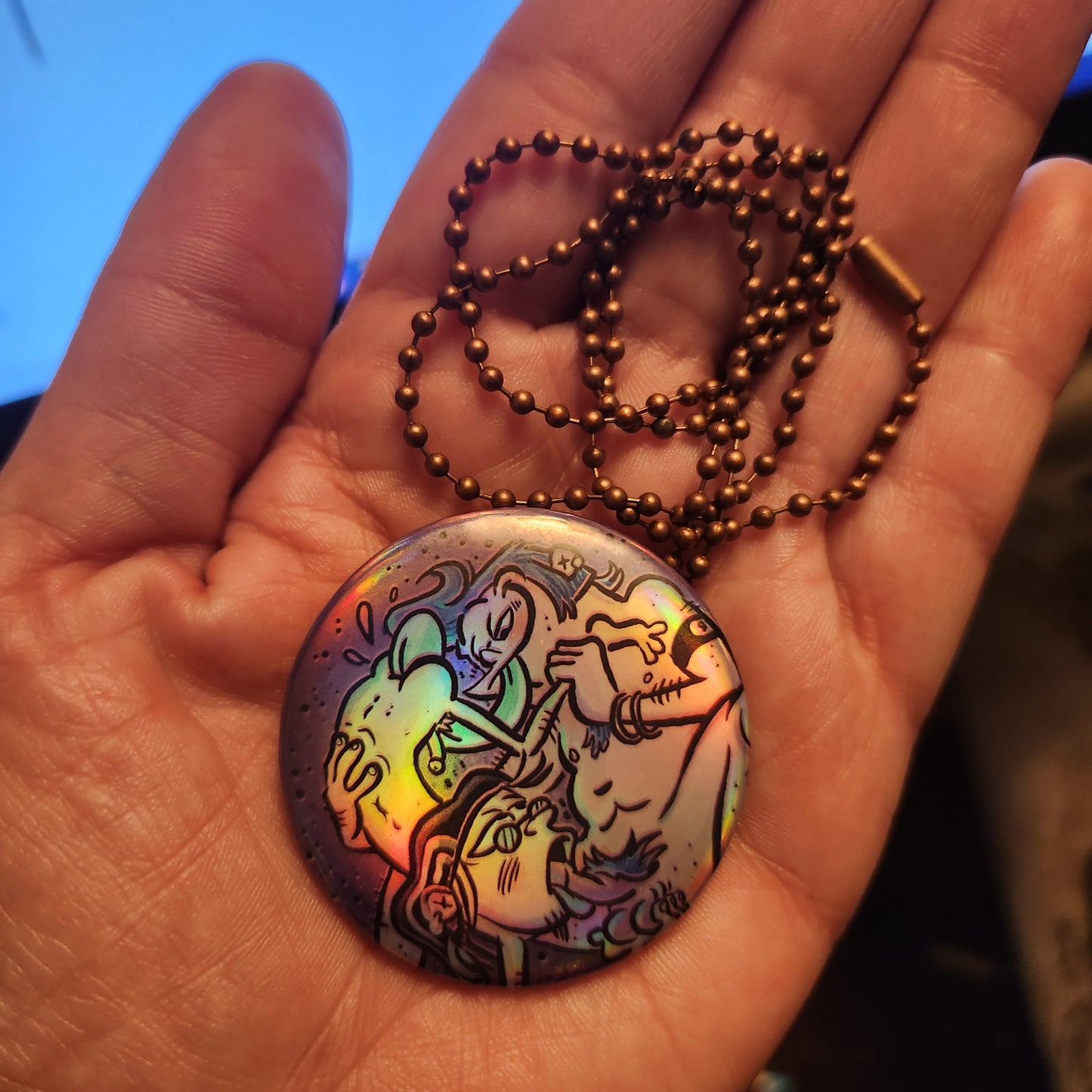 NSFW: EEnE "69 & Doin' Fine" Button/Keychain