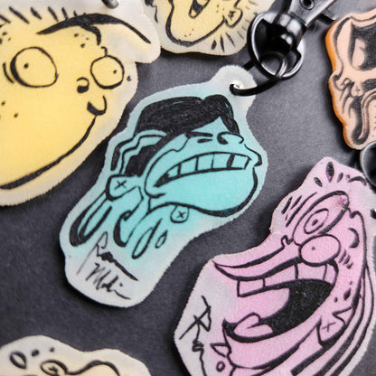 Ed Edd n Eddy: *Signature* Hand-Drawn OOAK Charms