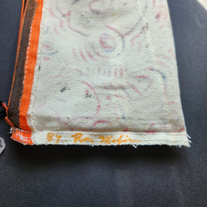 SU "Lars & Stars" Canvas Pencil Case /w Matching Removable Zipper Pull