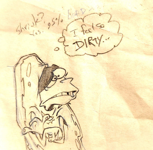 EEnE "Dirty" Double Dee Storyboard Drawing