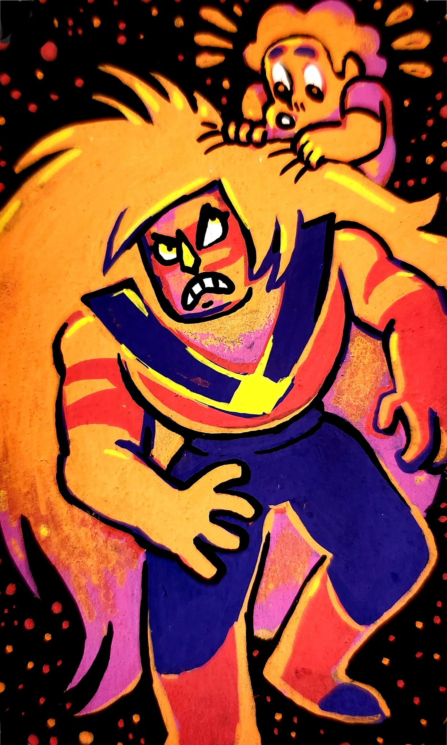 SU "Jasper Painting #3" Acrylic Painting