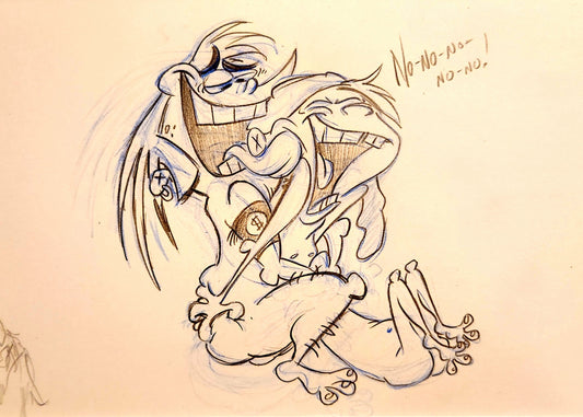 EEnE "Naked Time" Adult Edd x Eddy Drawing