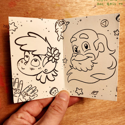 SU "Color Me Zine" Mini Zine/Coloring Book