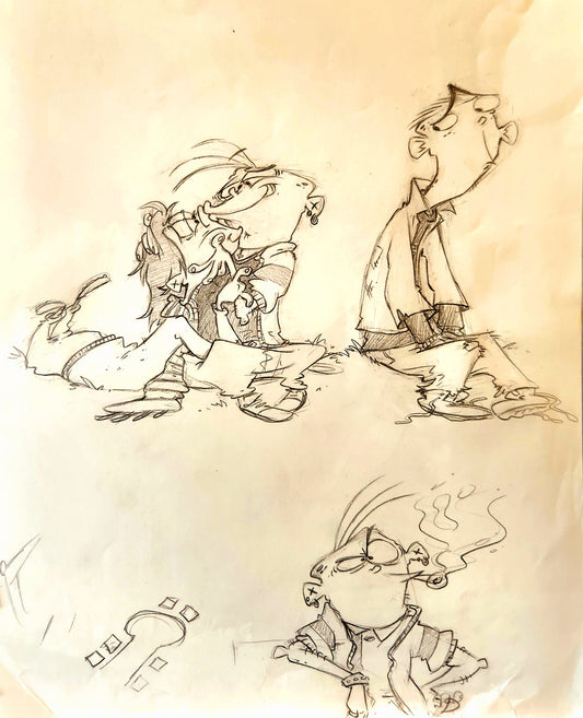 EEnE "One Is The Loneliest Number" Sketch page