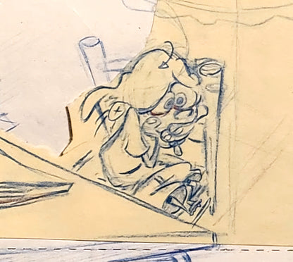 EEnE "Big Picture Show" Crying Double Dee Storyboard Drawings