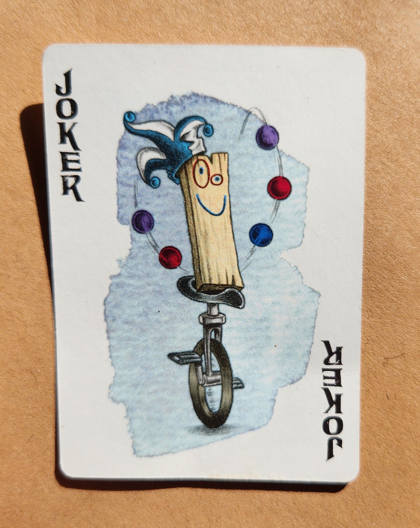 EEnE "Joker Plank" exclusive 2005 promo playing card - cartoon network