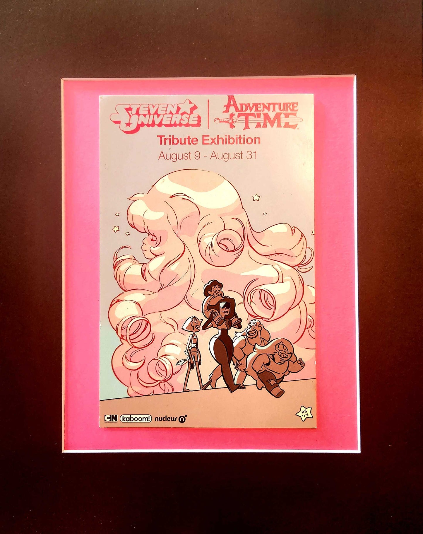 SU "Series Premiere Promo" Card/Flyer from 2014