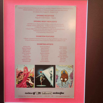 SU "Series Premiere Promo" Card/Flyer from 2014