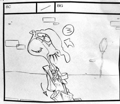EEnE: Original Storyboard - A Fistul Of Ed - "Hopeful Dee”