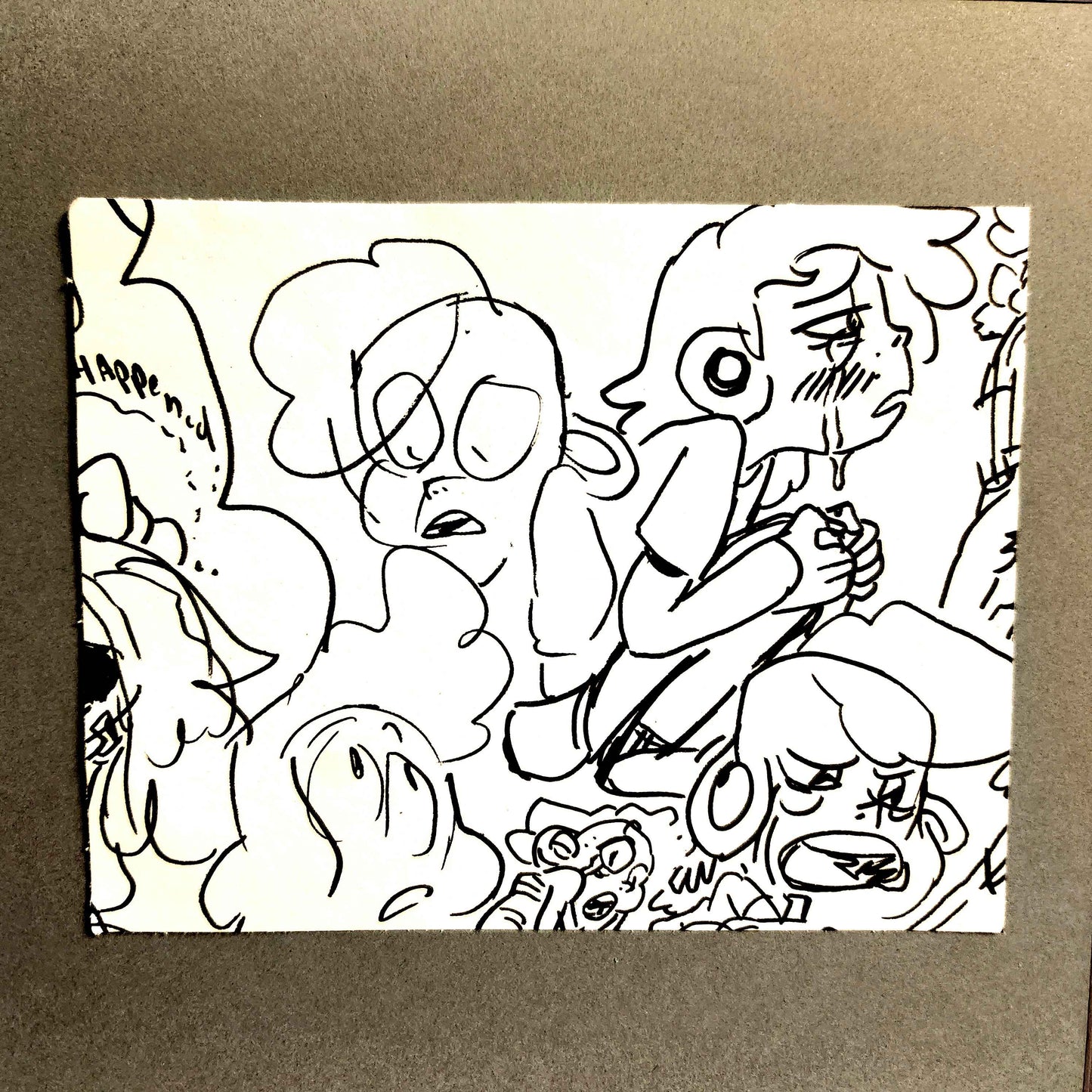 SU "Intrusive Thoughts 2 - Fragment" Lars Original Development Page w/COA