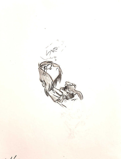 EEnE "What Lies Beneath" Double Dee Conceptual Drawing w/o Hat