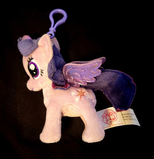 MLP:FIM Twilight Sparkle — Clip-On Plush (Official Hasbro, Signed) w/CoA