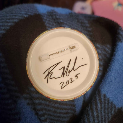 Applejack — Limited Edition Holographic Button / Mirror