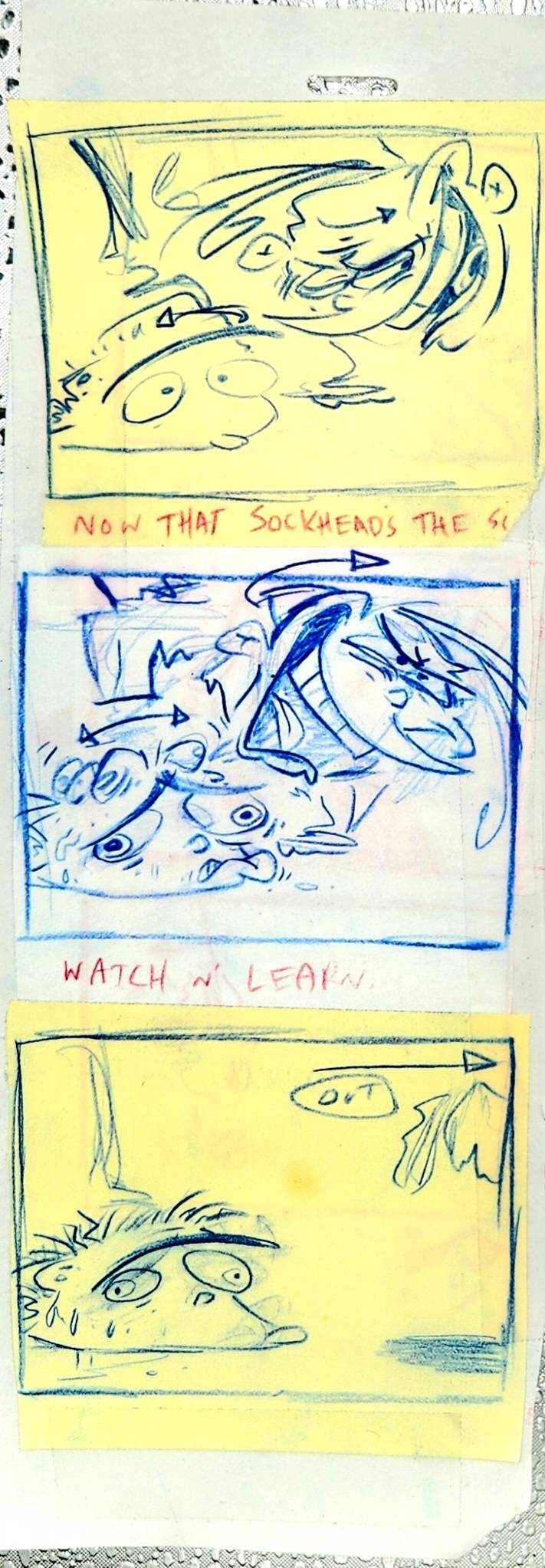 Fistful Of Ed - Ed & Eddy- Ed Edd n Eddy Alternate Storyboard Thumbnails