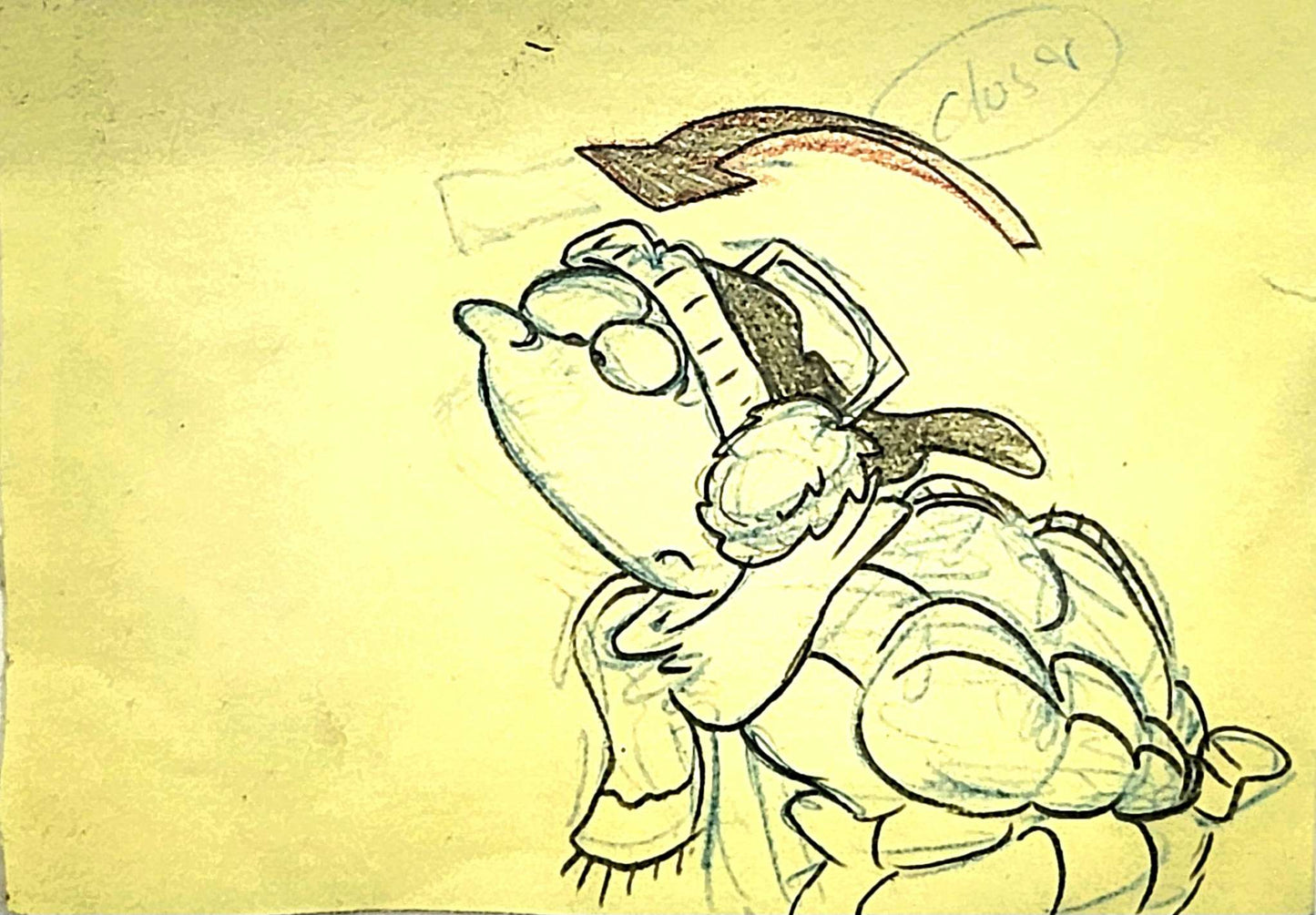 Look Before You Ed - Double Dee In Winter Gear- Ed Edd n Eddy Production Storyboard Poses