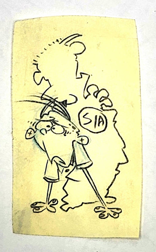 Fistful Of Ed - Eddy With Ed in Sillo- Ed Edd n Eddy Production Storyboard Poses