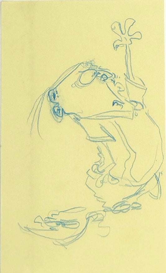 EEnE "Nervous Eddy" Scott Underwood Eddy Drawing