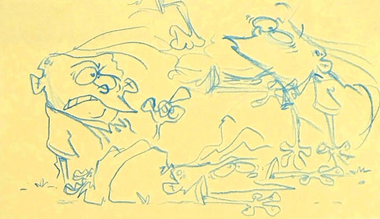 EEnE "Drooping Eddys" Warm Up - Scott Underwood Drawings