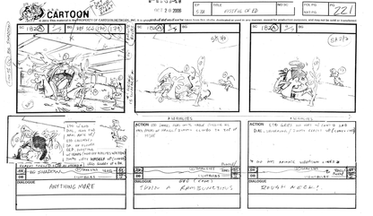EEnE: Fistful Of Ed "The Botanical Room Revelation" Storyboard 48-Page Section + BONUS HANDDRAWN COVER ARTS!