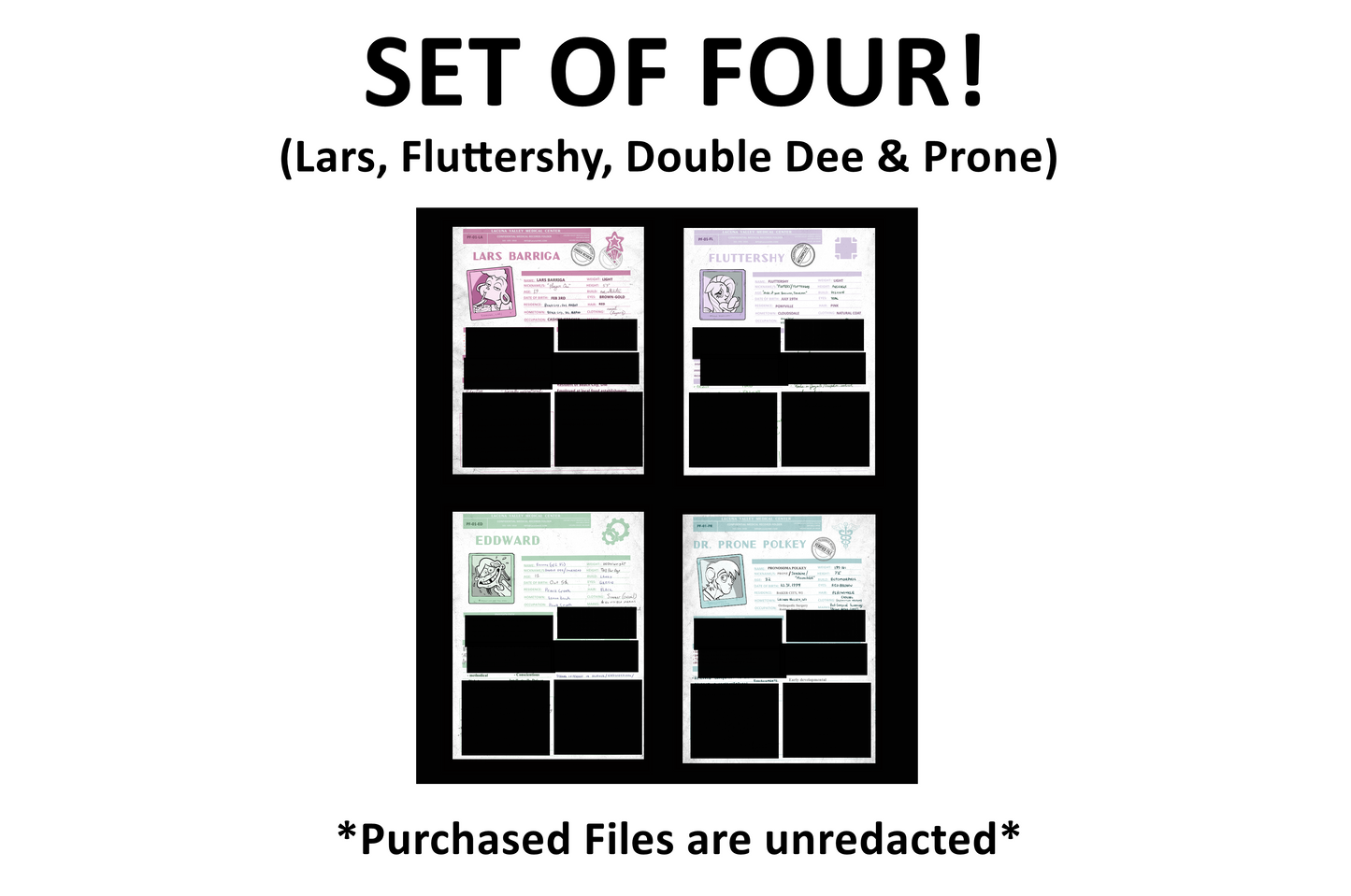 The Polkagnosis Files: Volume 1 - Printable Files