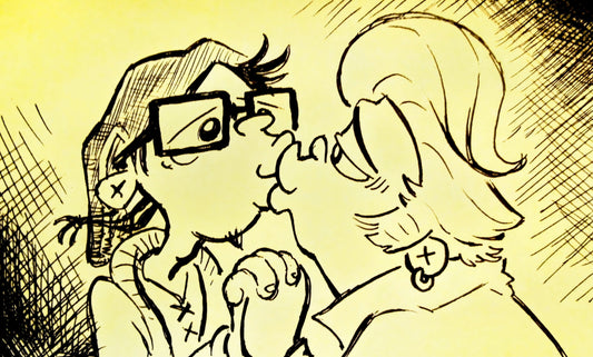 EEnE "Smooch For The Ages" Sticky Note