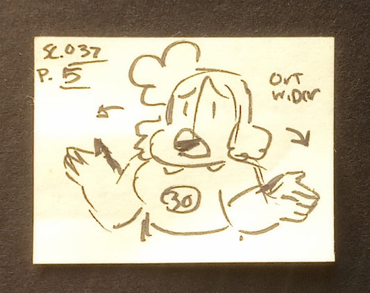 SU "Tiny Sadie" Thumbnail Storyboard Panel