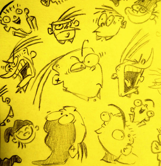 EEnE "Ed Heads Expressions" Sticky Note