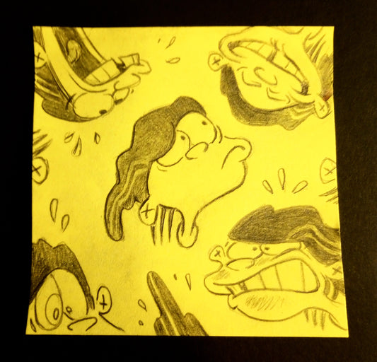 EEnE "Double Dee Expressions" Sticky Note