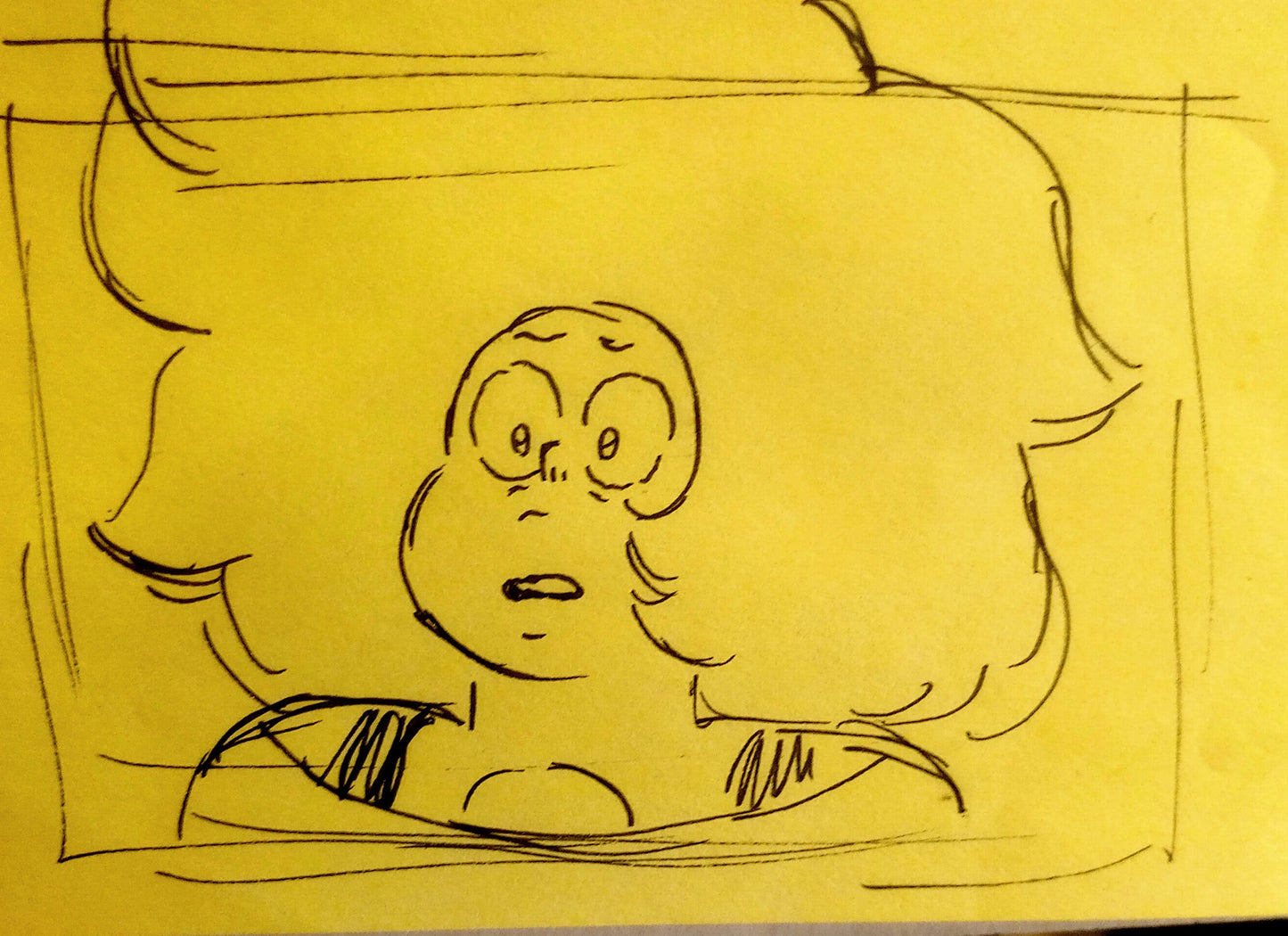 SU "Smokey Quartz" Close Up Storyboard Thumbnail by Rebecca Sugar