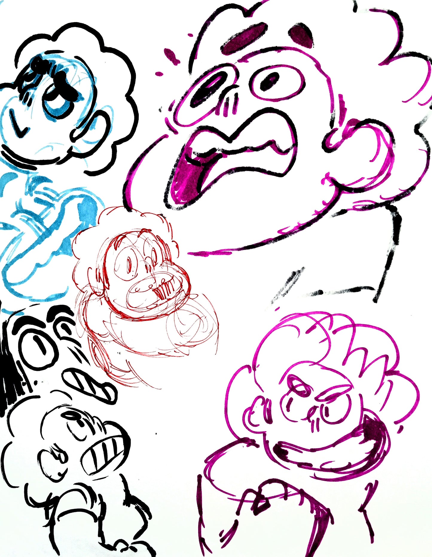 SU "Colorful" Steven Sketches