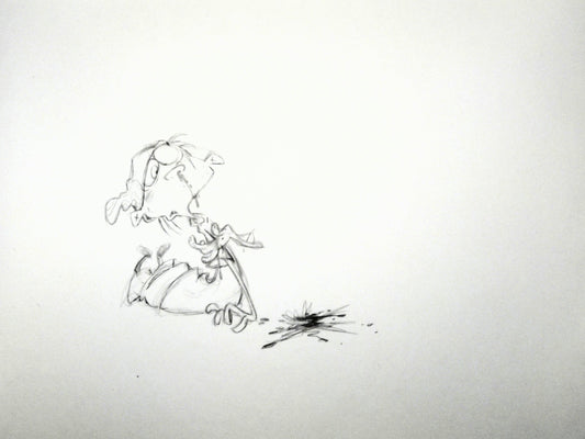 EEnE "Nose Bleed" Pencil Drawing